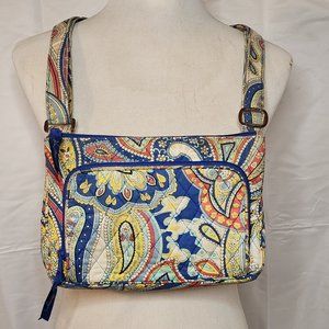 VERA BRADLEY *RETIRED* MARINA PAISLEY LITTLE HIPSTER CROSSBODY PURSE